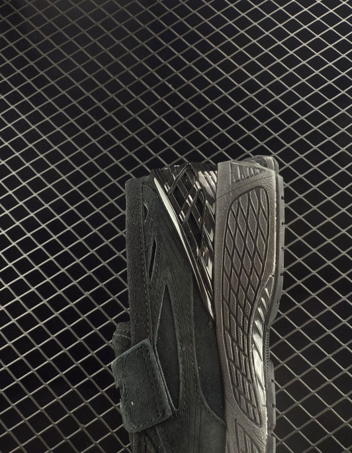 New Balance Dad Style All Black Casual Sneakers