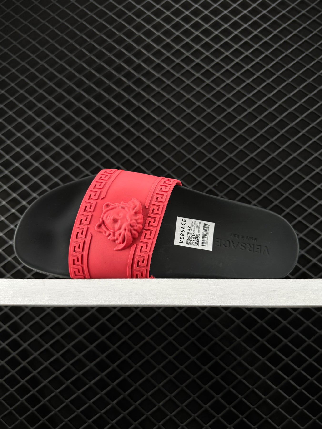 Versace Open-Toe Casual Slippers Graffiti Limited Edition Beach Shoes