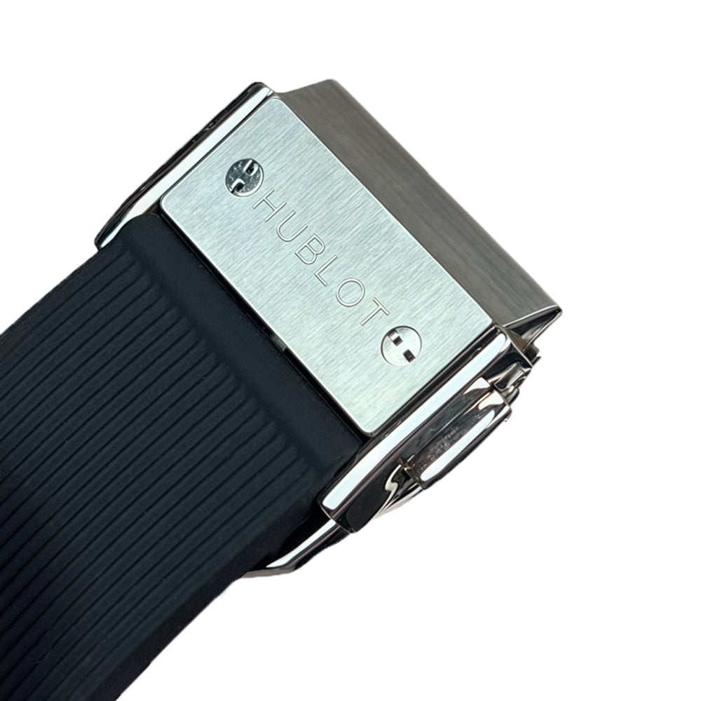 Hublot Classic Fusion Titanium Opalin Diamonds Wrist Watch