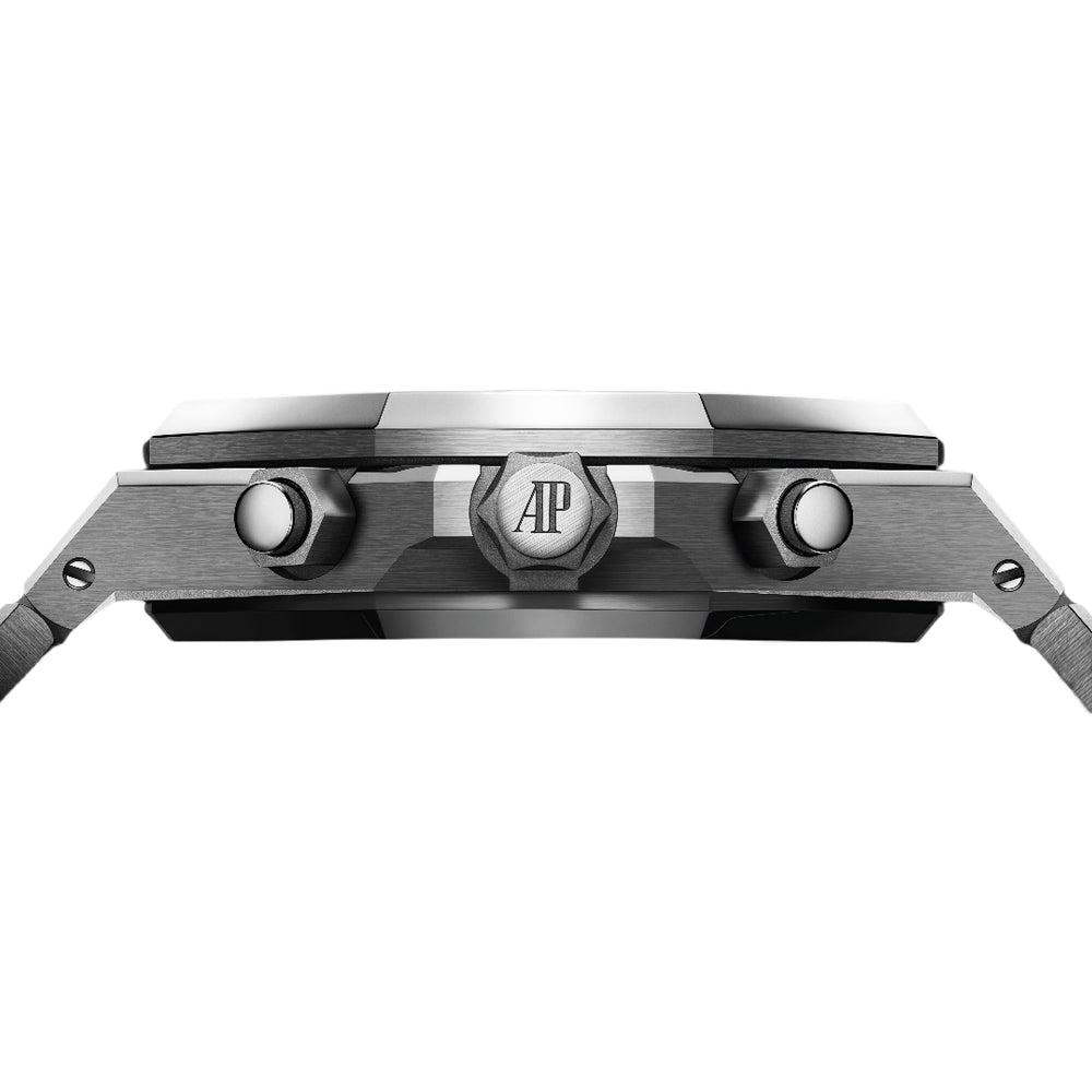 Audemars Piguet Royal Oak Automatic Winding Chronograph "50th Anniversary" Steel Bracelet with Green Dial (Reference Number 26240ST. O. 1320ST. 04)