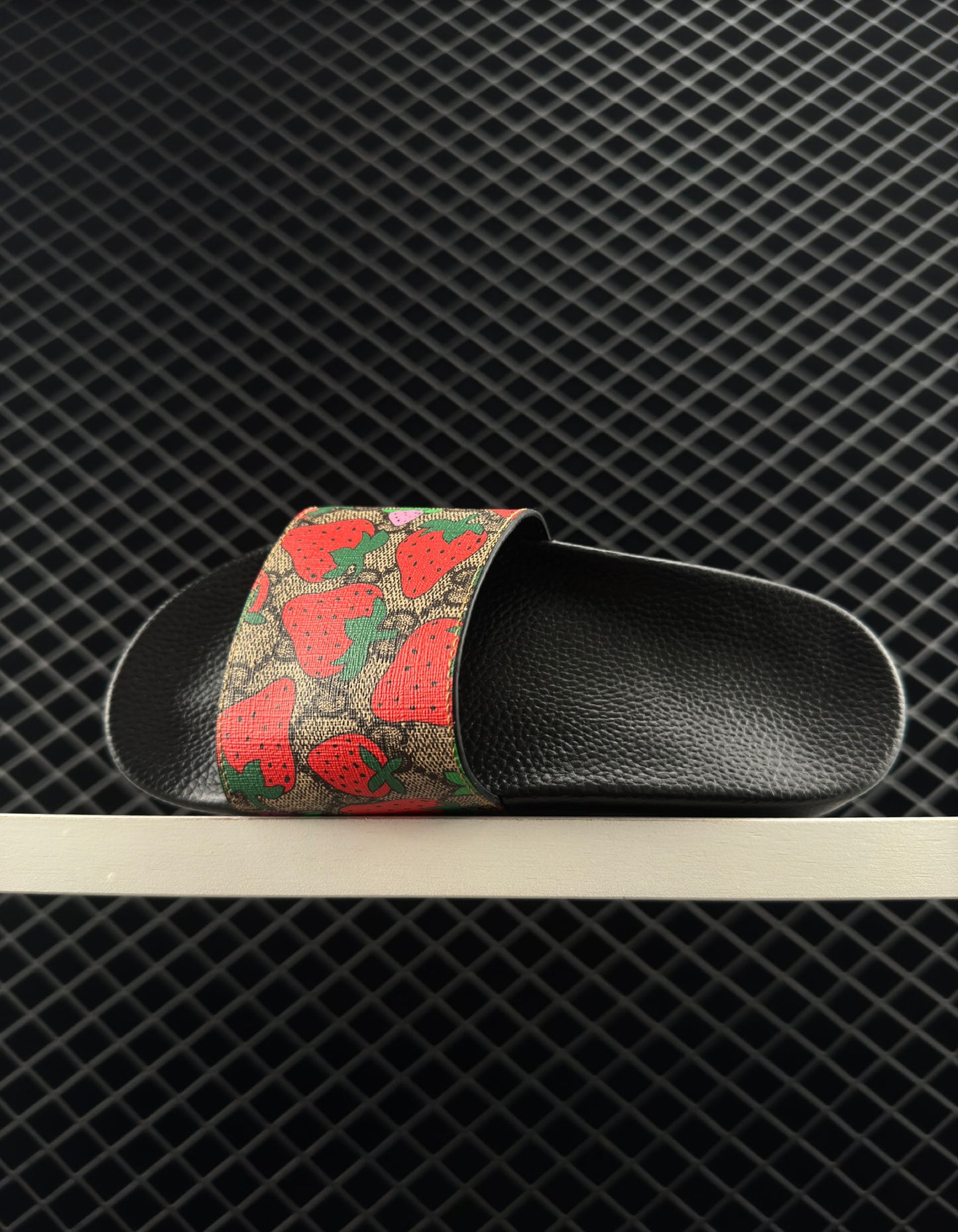 Gucci New Black Bottom Slippers