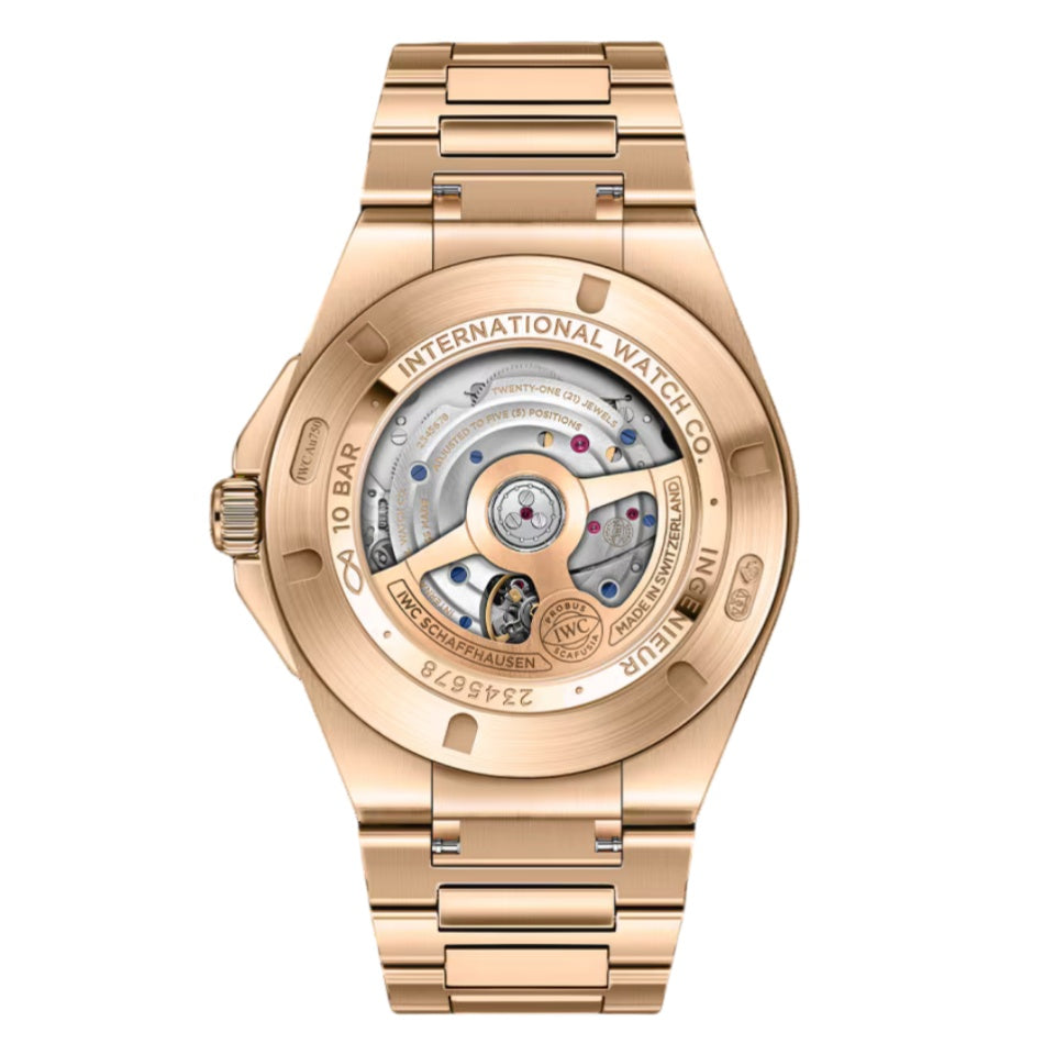 IWC 5N Gold IW328702 Engineer Automatic 40mm Watch