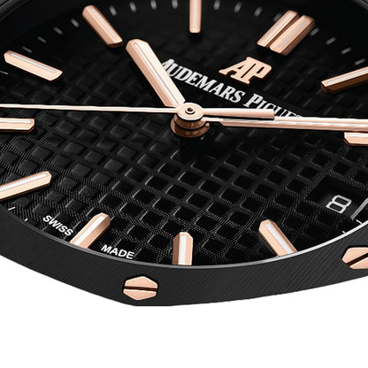 Audemars Piguet Royal Oak Self Winding 34mm Black Wrist Watch