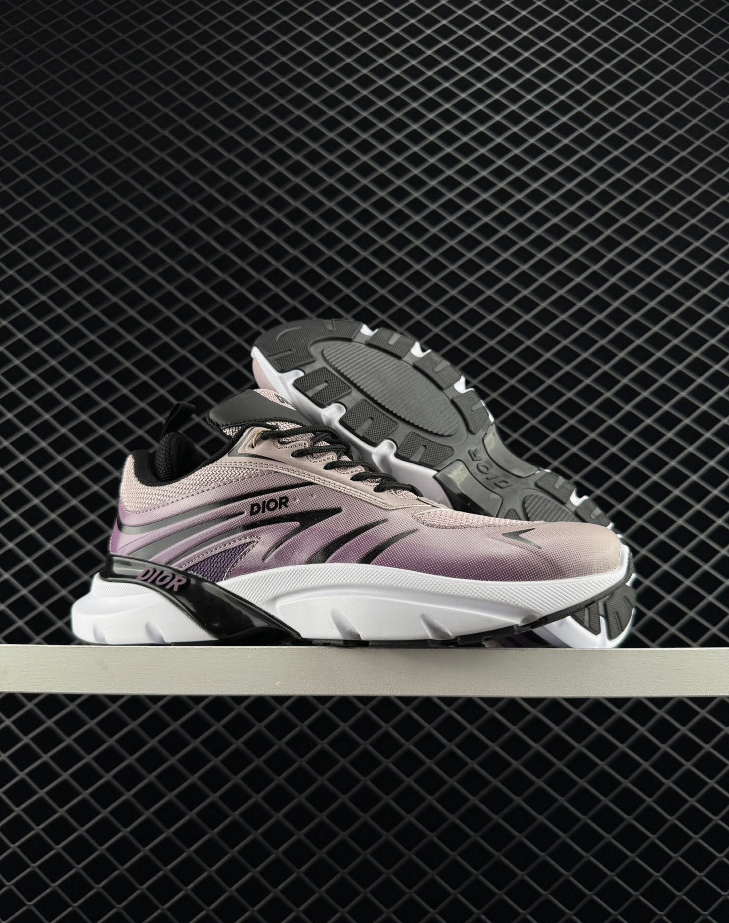 Dior Round Toe Lace-up Low-top Lifestyle Shoes