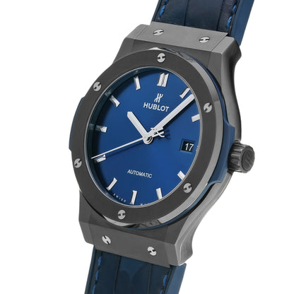 Hublot Classic Fusion Blue Wrist Watch