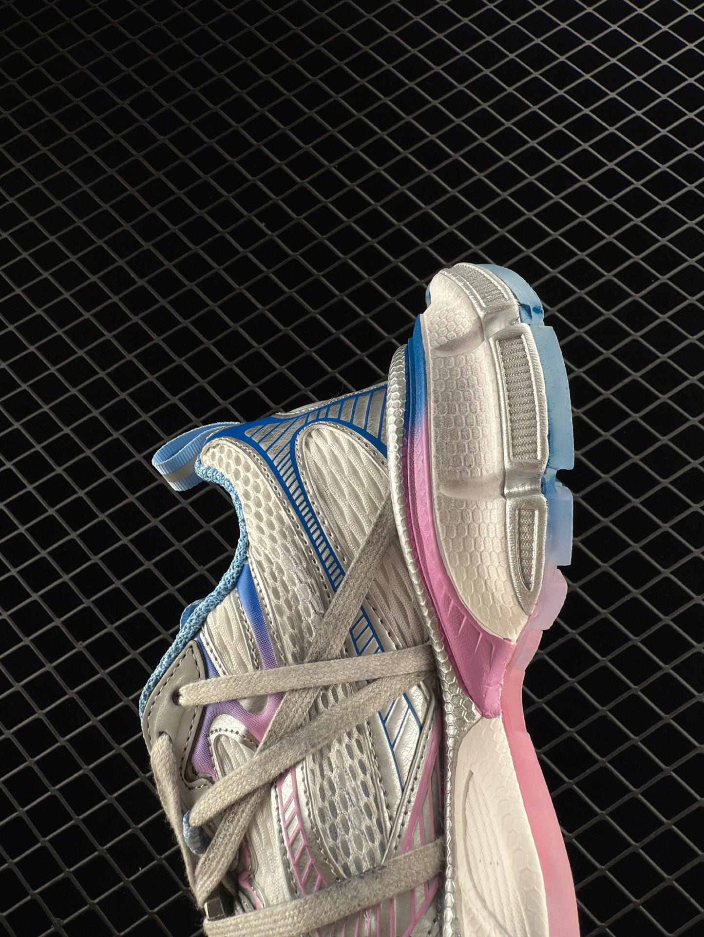 Balenciaga Taupe Mix Low Top Clunky Style Casual Jogging Running Shoes