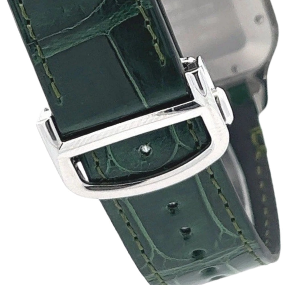 Cartier Santos Green Dial Large Size WSSA0062 Unworn 2025