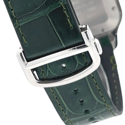 Cartier Santos Green Dial Large Size WSSA0062 Unworn 2025