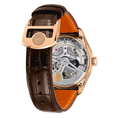 IWC White Dial IW501706 Calendar Type Fully Automatic Watch