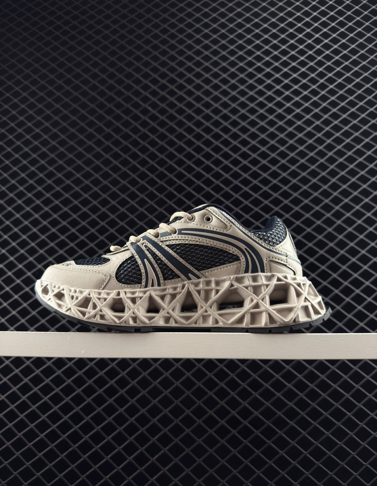 [Copy]Balenciaga Champagne Low-Top Retro Trendy Casual Jogging Running Shoes