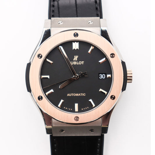 Hublot Classic Fusion King Gold Wrist Watch