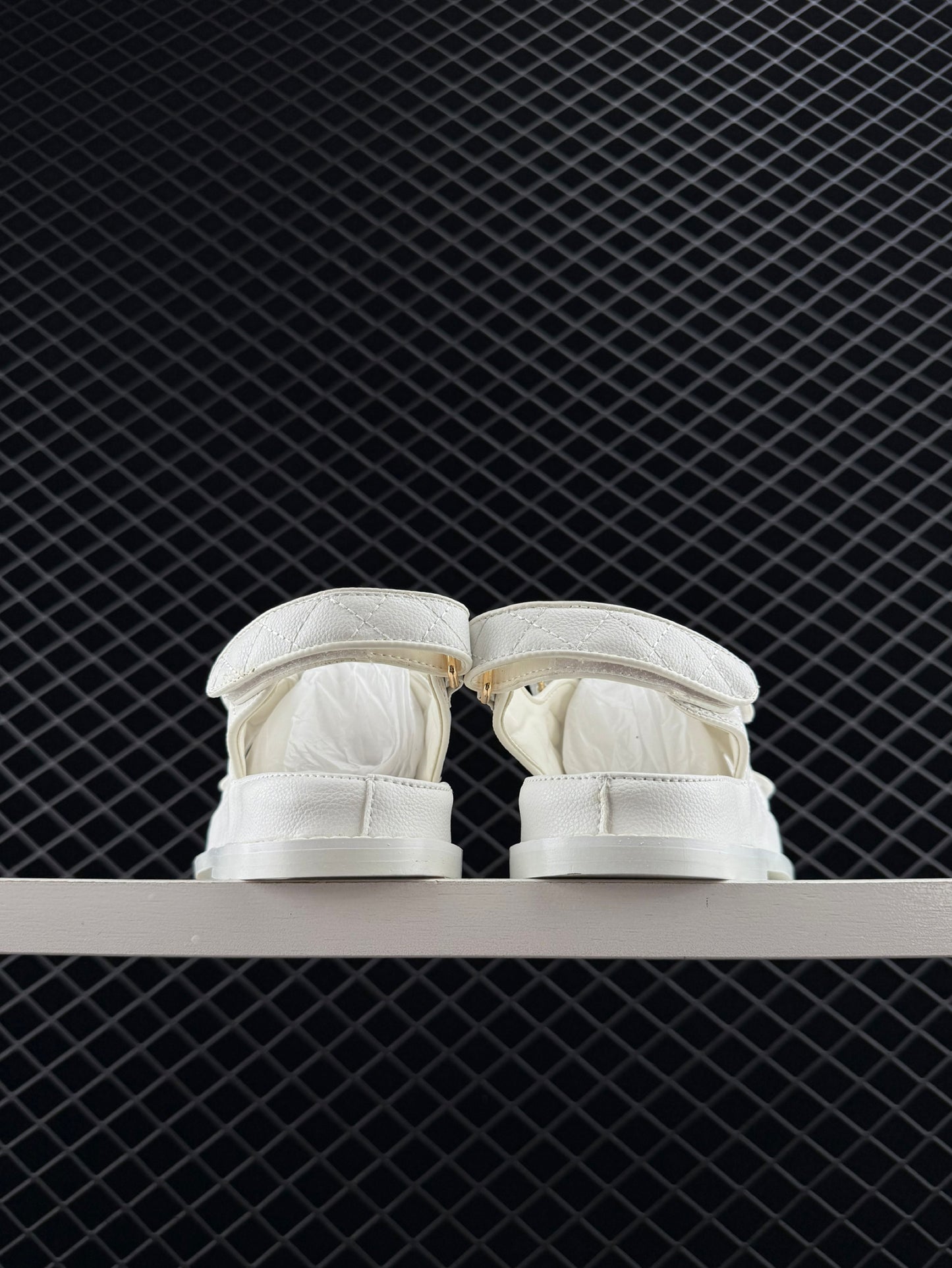 Chanel Velcro Flat Casual Sandals