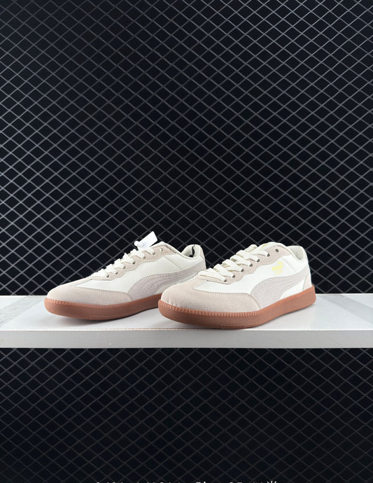 Puma White Non-slip Wear-resistant Low-top Sneakers