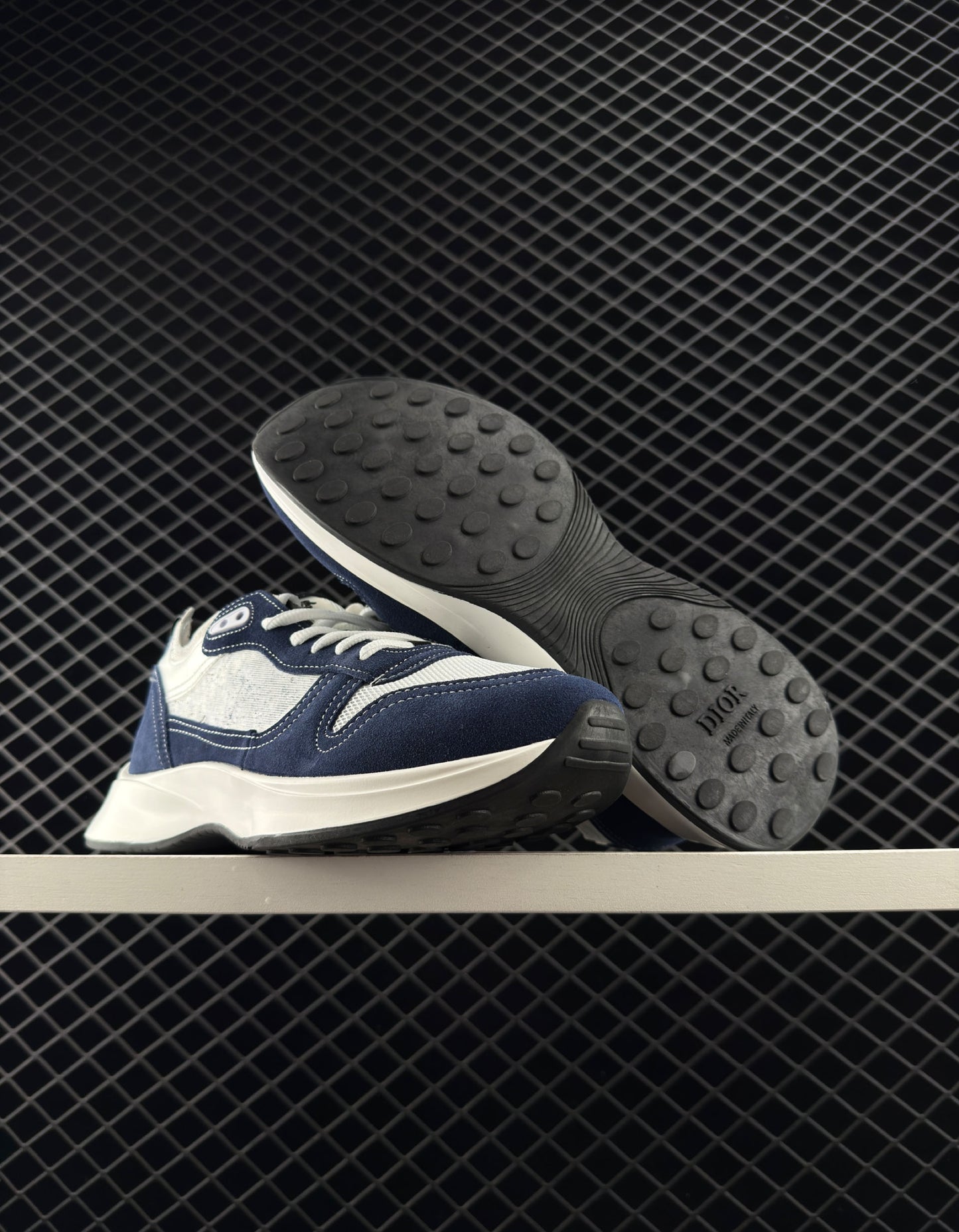 Dior Suede Comfort Low Top Sneakers