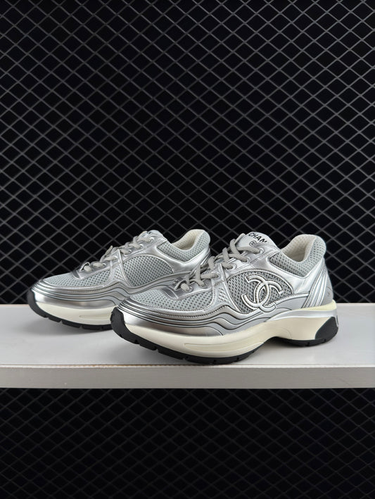 Chanel Cruise Series Women's Shoes Low Top Versatile Casual Sports Jogging Running Shoes