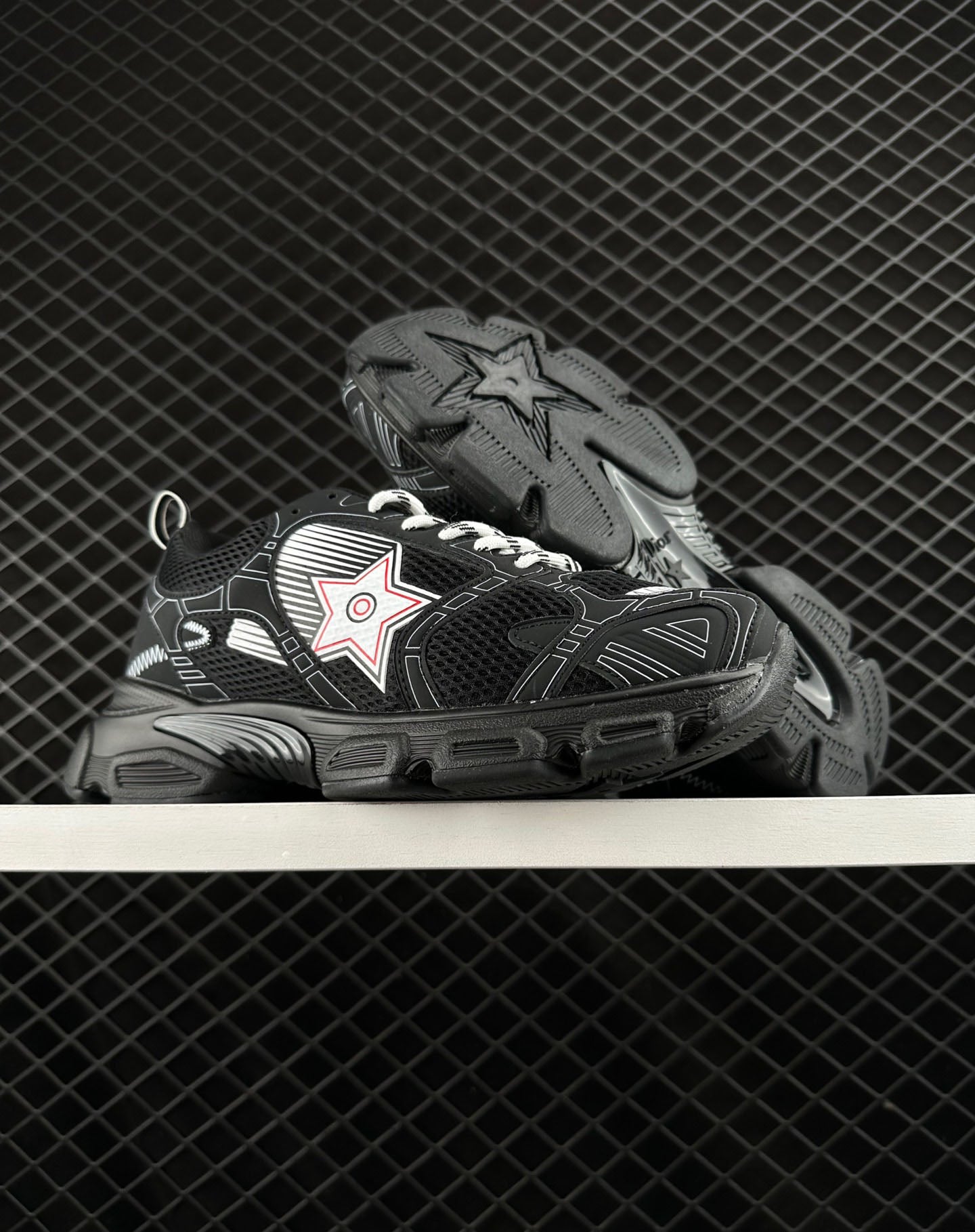 Dior Chrono Round Toe Lace Up Casual Shoes For Daily Life