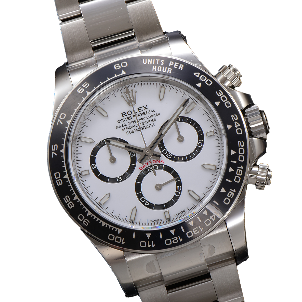 Rolex Daytona 116500 Stainless Steel Ceramic Bezel White Dial "Panda" Watch