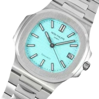 Patek Philippe Rose Gold Nautilus Mechanical Men's Watch