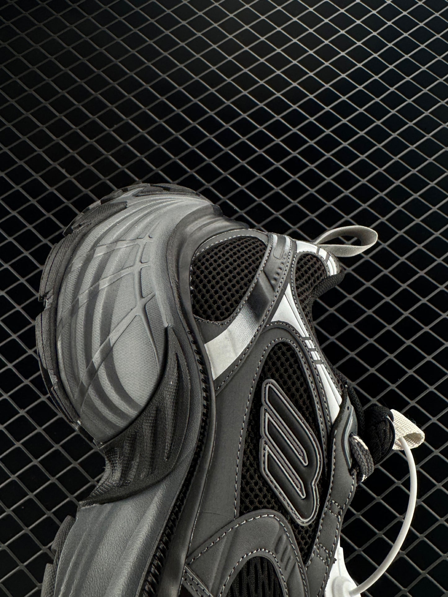 Balenciaga 6XL Black Low Top Clunky Shoes