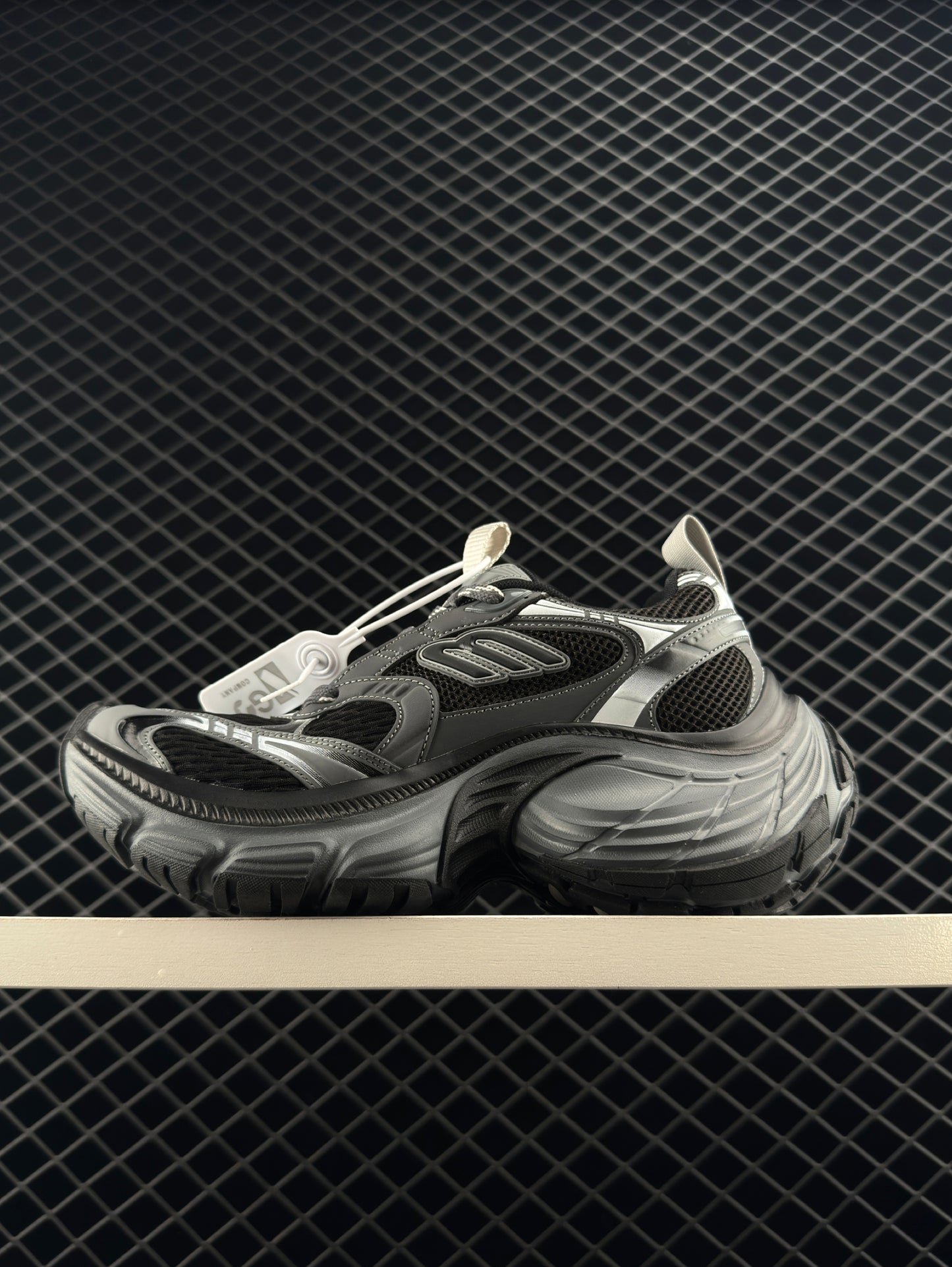 Balenciaga 6XL Black Low Top Clunky Shoes