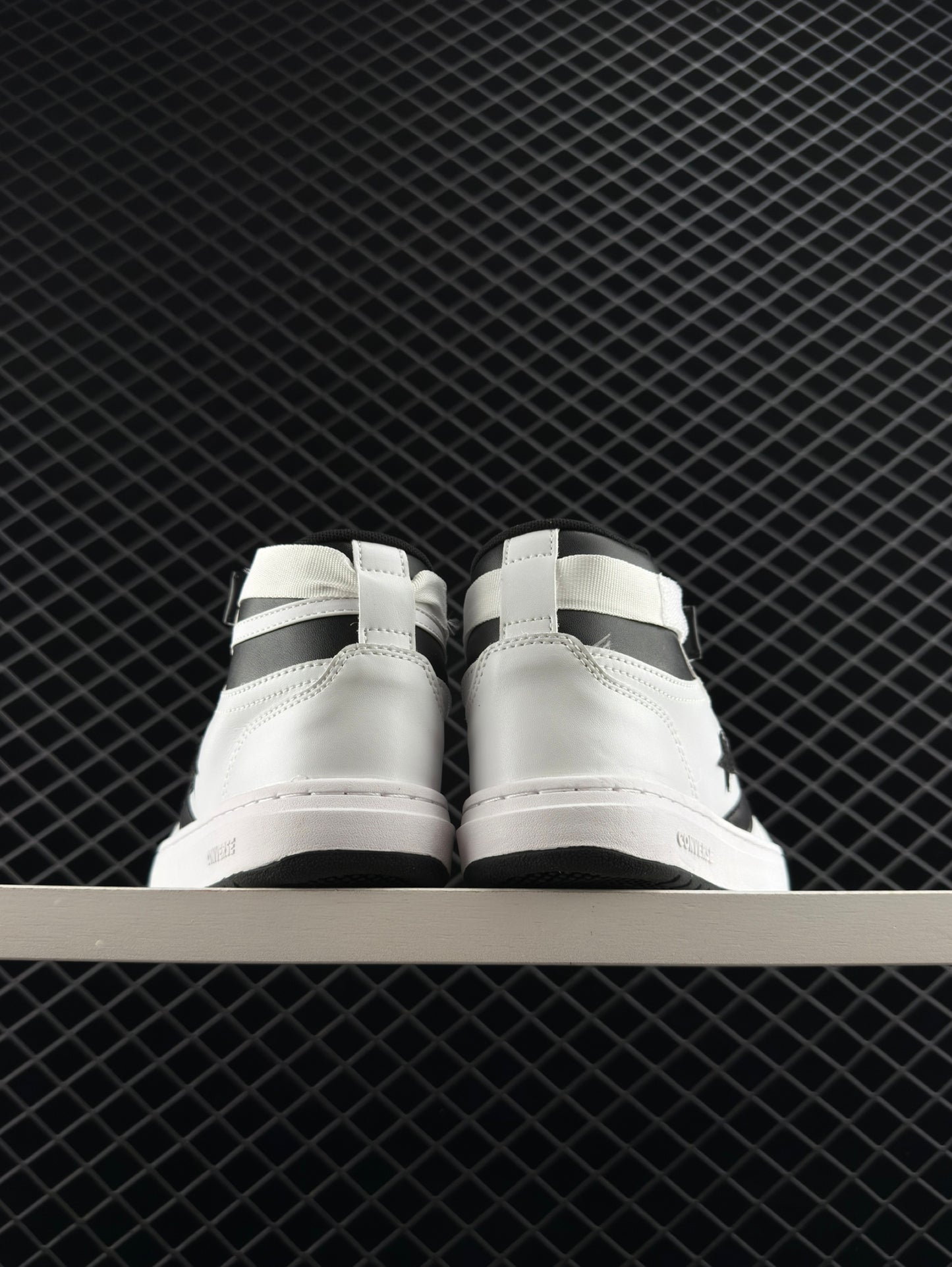 Converse Retro High Top Black and White Basketball Shoes