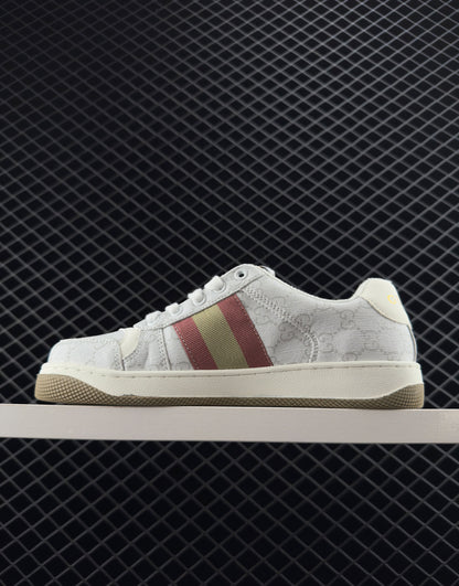 Gucci Cotton Jacquard Canvas Shoes