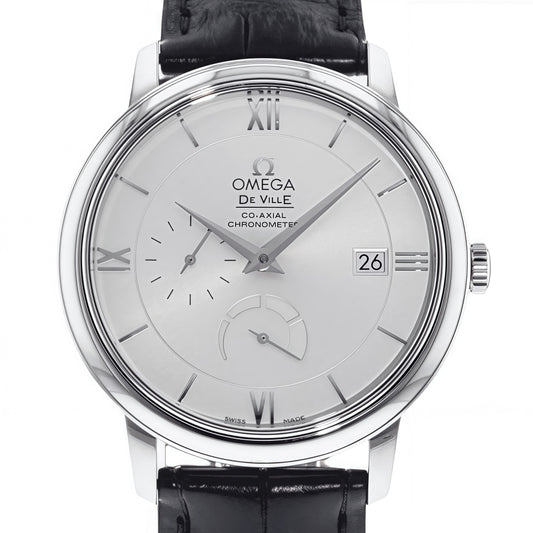 Omega De Ville Prestage Ref.424.13.40 Cal.2500 Date Box SS Automatic Mens Watch