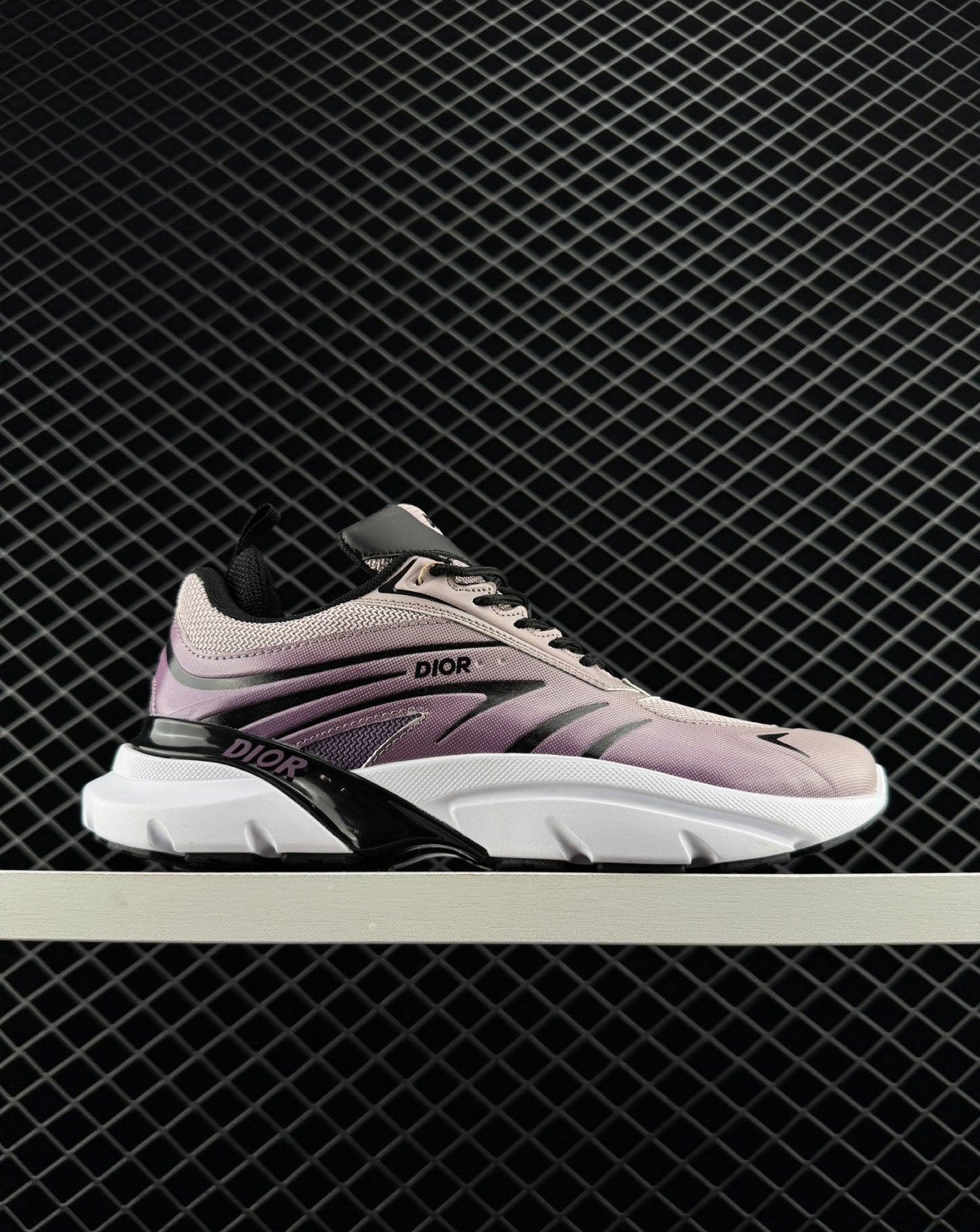 Dior Round Toe Lace-up Low-top Lifestyle Shoes