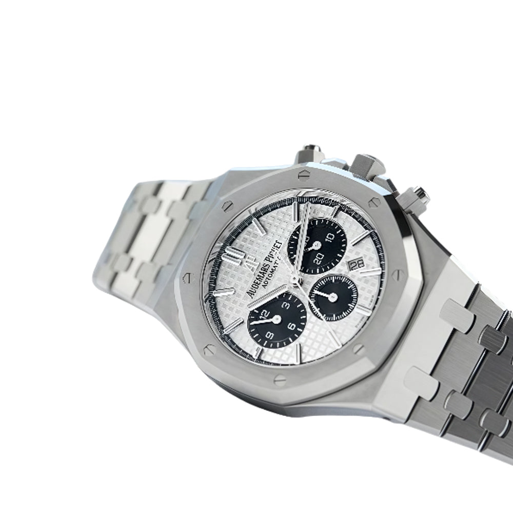 Audemars Piguet Royal Oak Chronograph Wrist Watch with Panda Dial