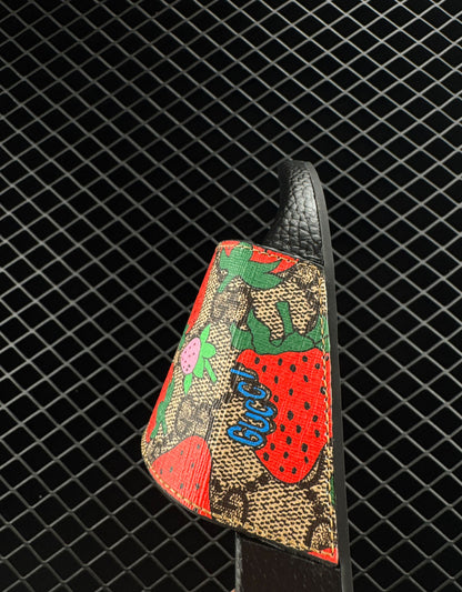 Gucci New Black Bottom Slippers