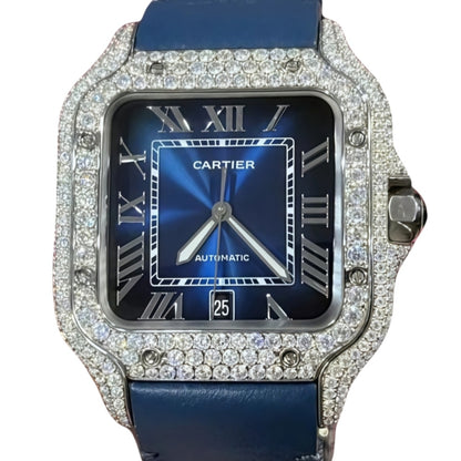 Cartier Santos W4SA0006 Diamond Watch