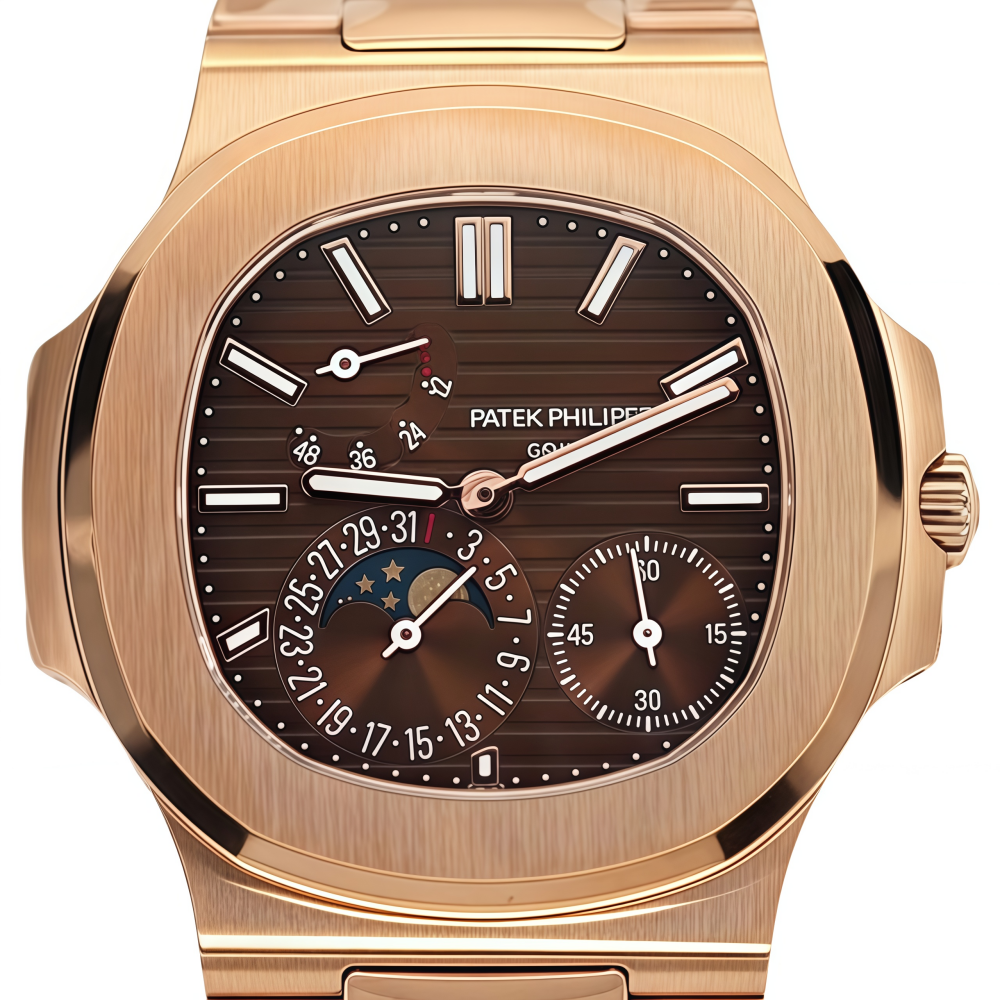 Patek Philippe Nautilus Annual Calendar Rose Gold Brown Dial 5712/1R-001