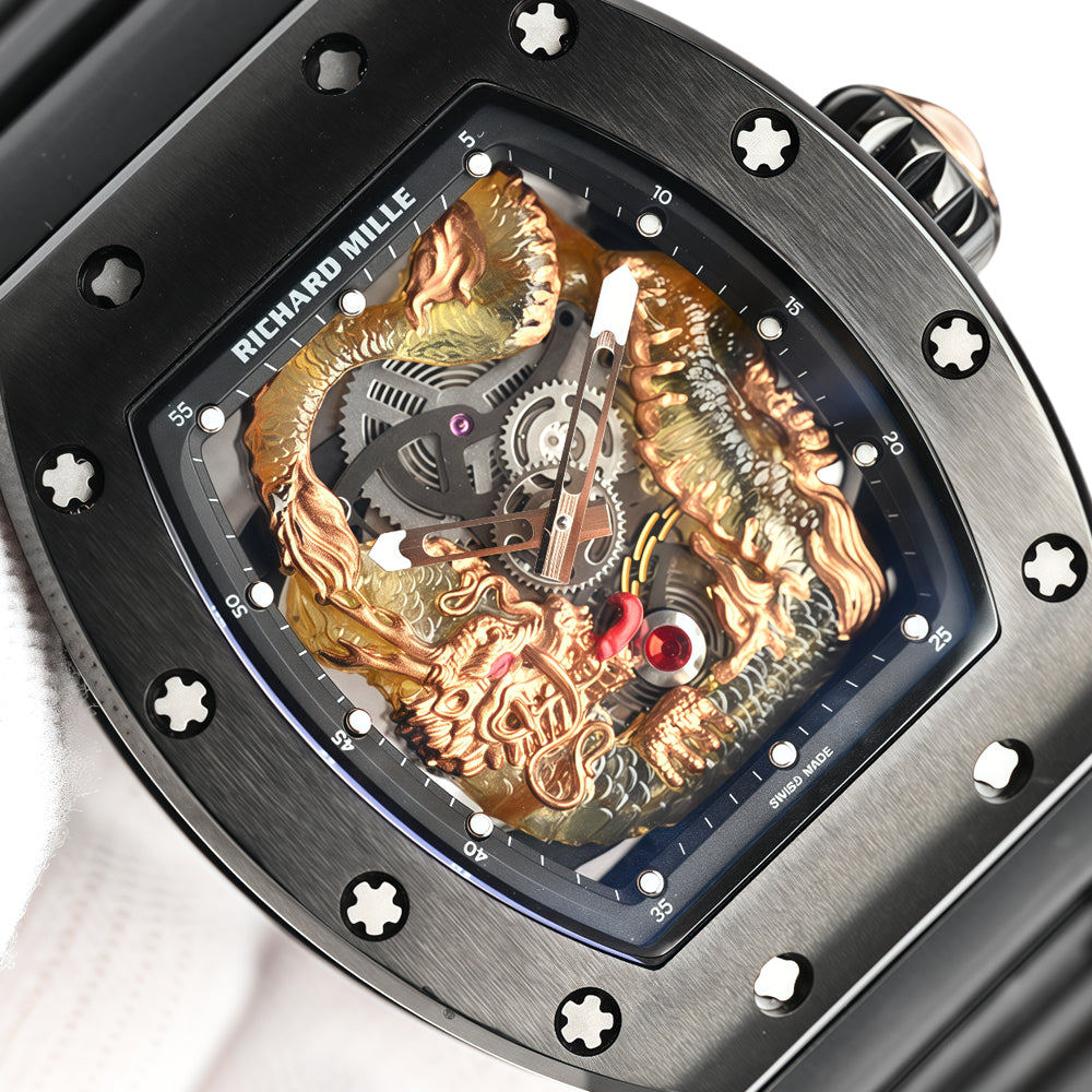 Richard Mille RM 57-03 Tourbillon Sapphire Dragon Wrist Watch