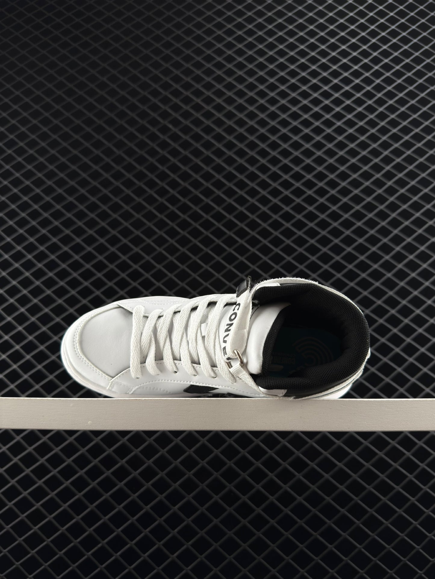 Converse Retro High Top Black and White Basketball Shoes