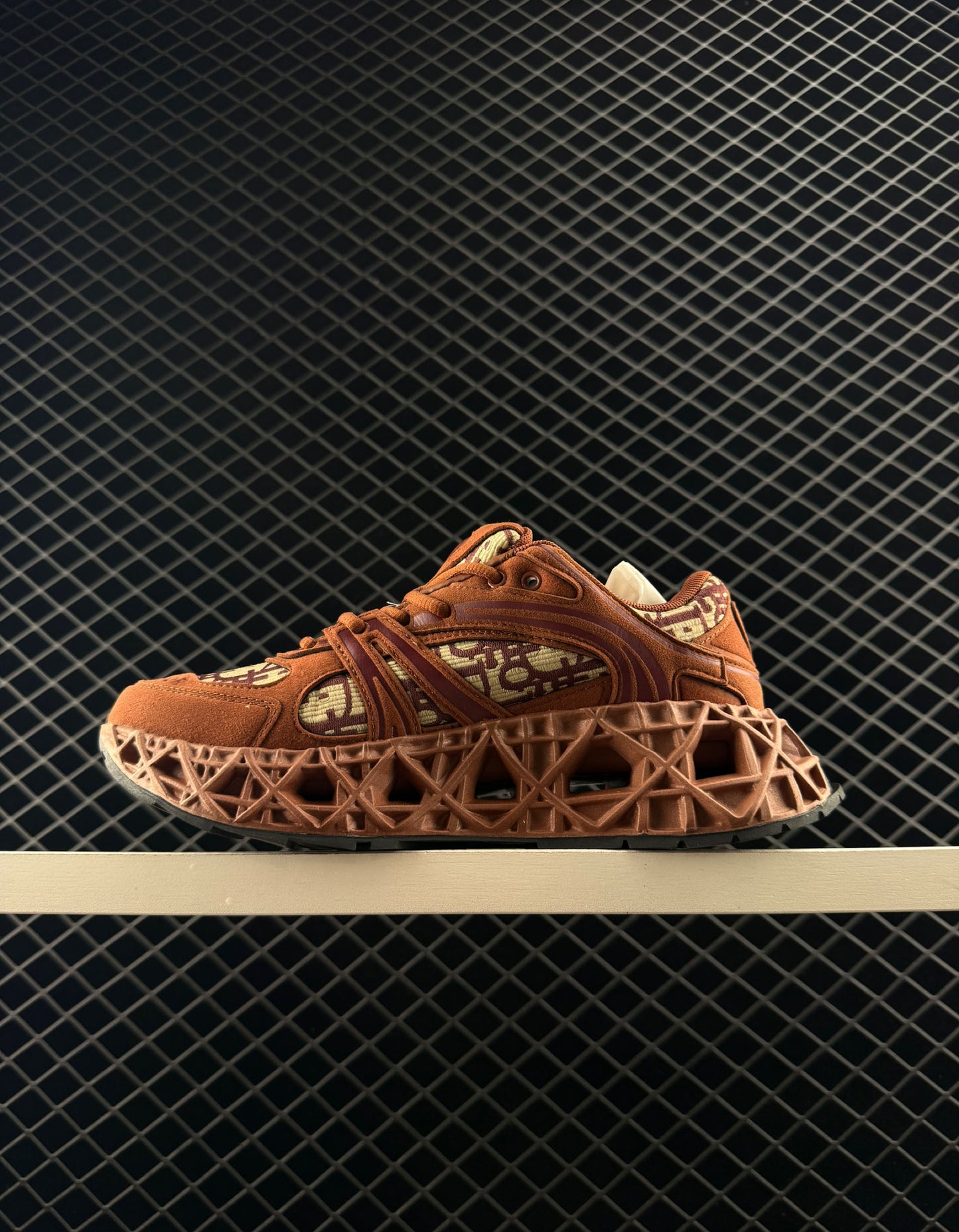 Dior Round Toe Lace-up Low-top Lifestyle Shoes