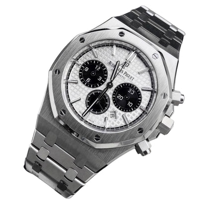 Audemars Piguet Royal Oak Chronograph Wrist Watch with Panda Dial