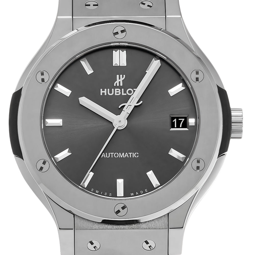 Hublot Classic Fusion Automatic Grey Dial Men's Wrist Watch