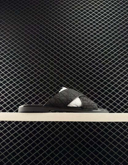 Dior Men's Cross-Bottom Slippers
