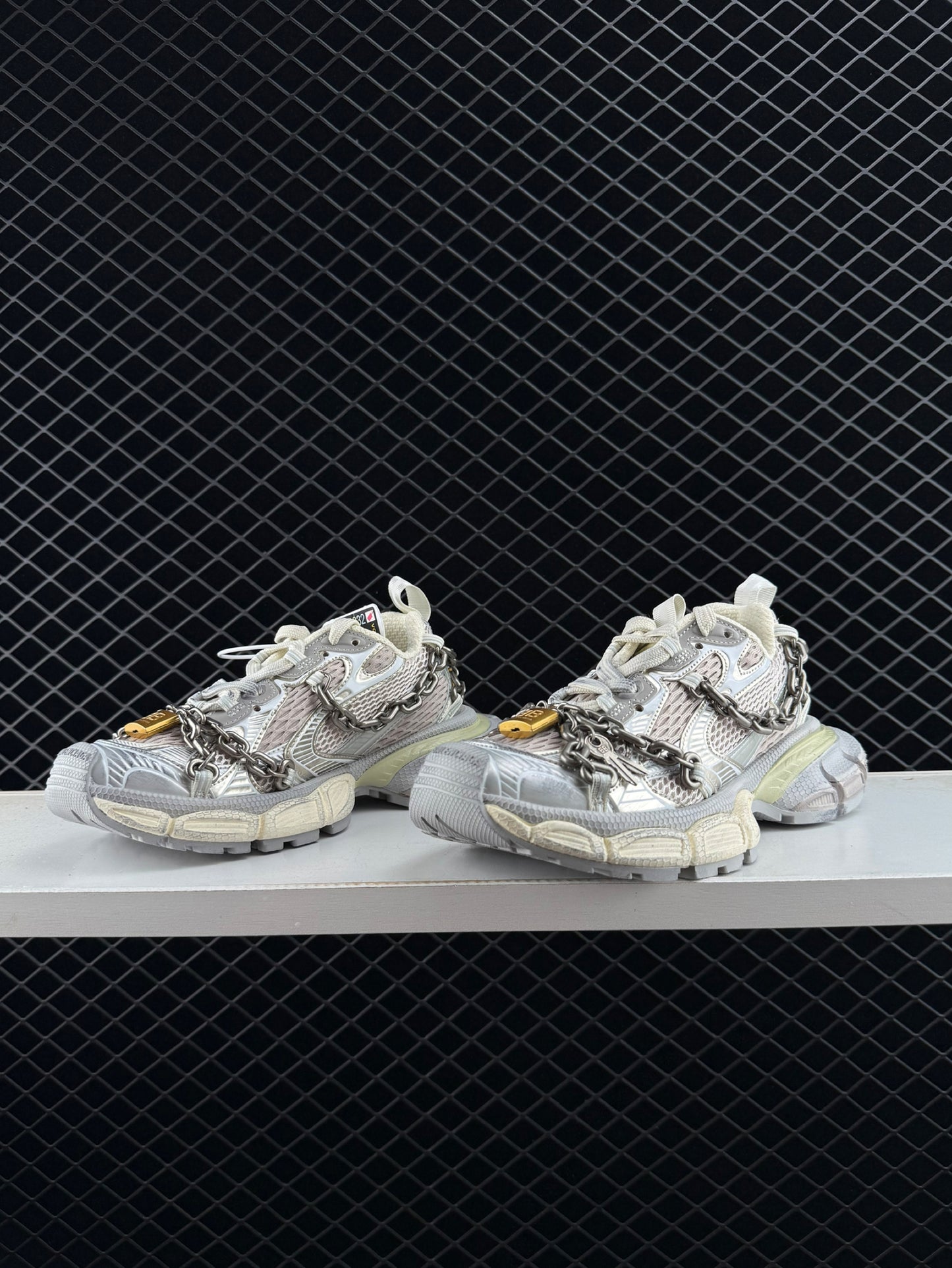 Balenciaga Low-Top Retro Clunky Style Trendy Versatile Casual Jogging Running Shoes