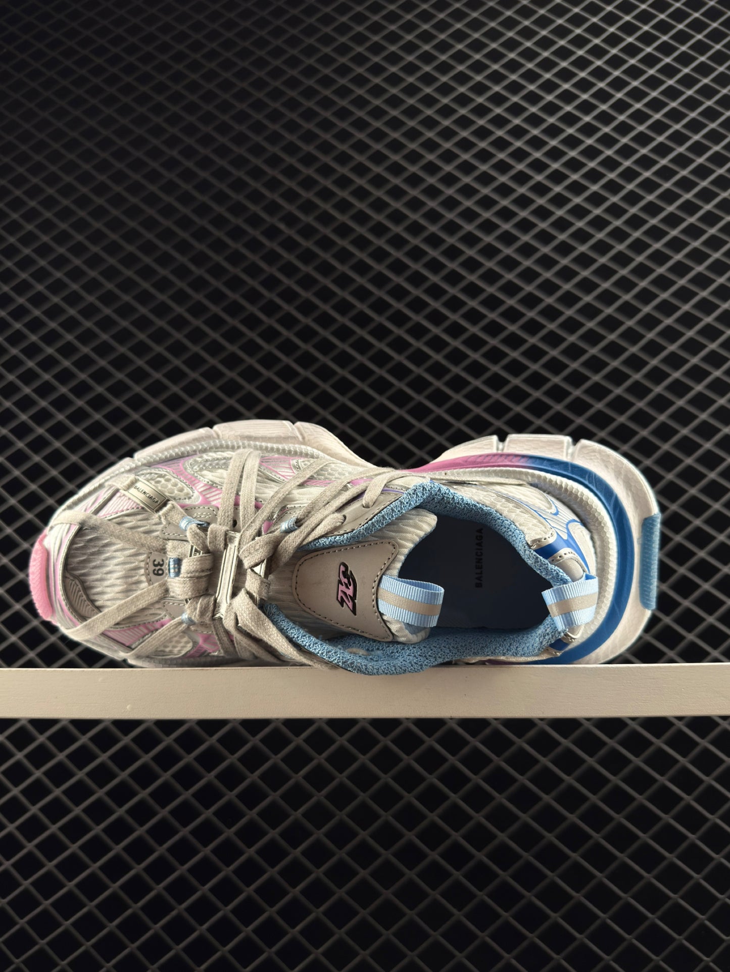 Balenciaga Taupe Mix Low Top Clunky Style Casual Jogging Running Shoes