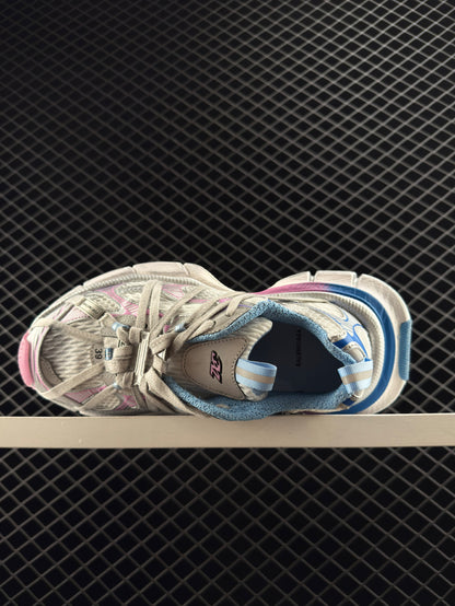 Balenciaga Taupe Mix Low Top Clunky Style Casual Jogging Running Shoes