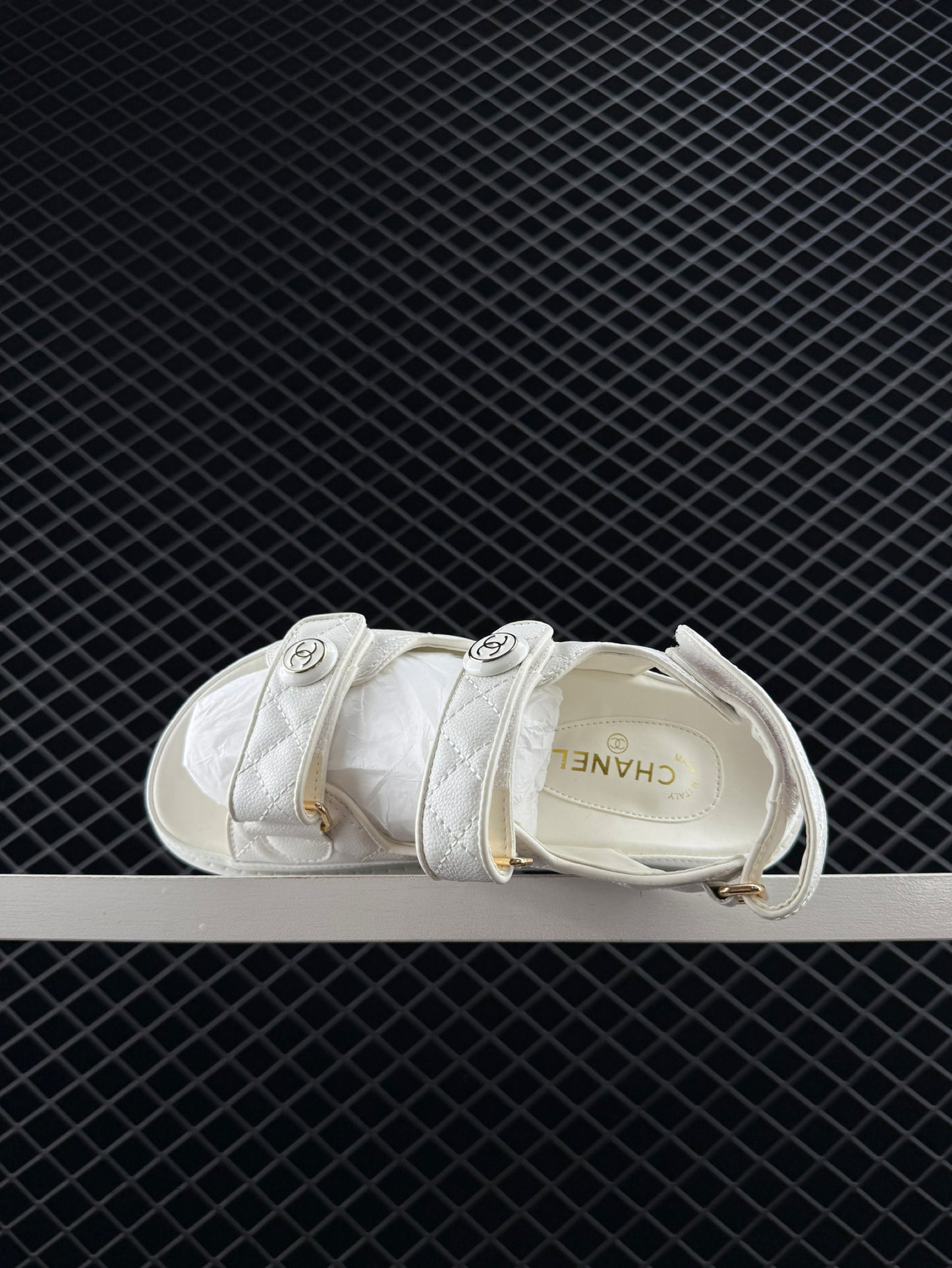 Chanel Velcro Flat Casual Sandals