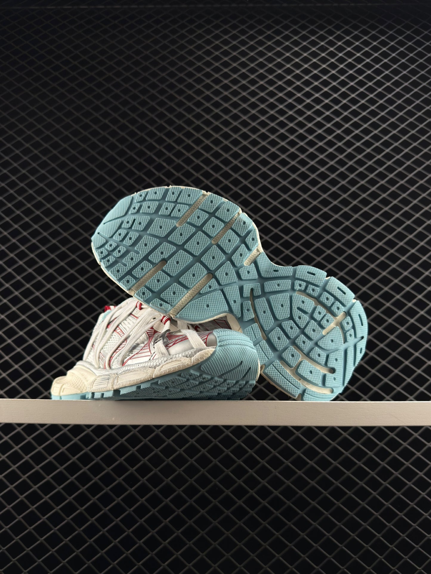 Balenciaga Eggshell Color Trendy Running Shoes