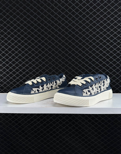 Dior Cotton Thick Soled Fashionable Board Shoes