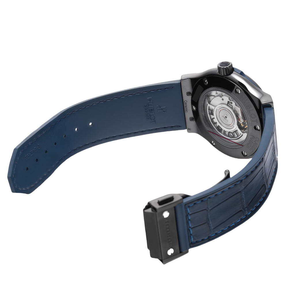 Hublot Classic Fusion Blue Wrist Watch