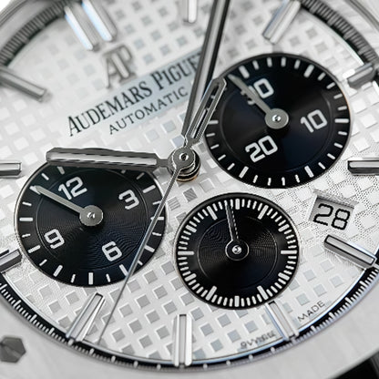 Audemars Piguet Royal Oak Chronograph Wrist Watch with Panda Dial