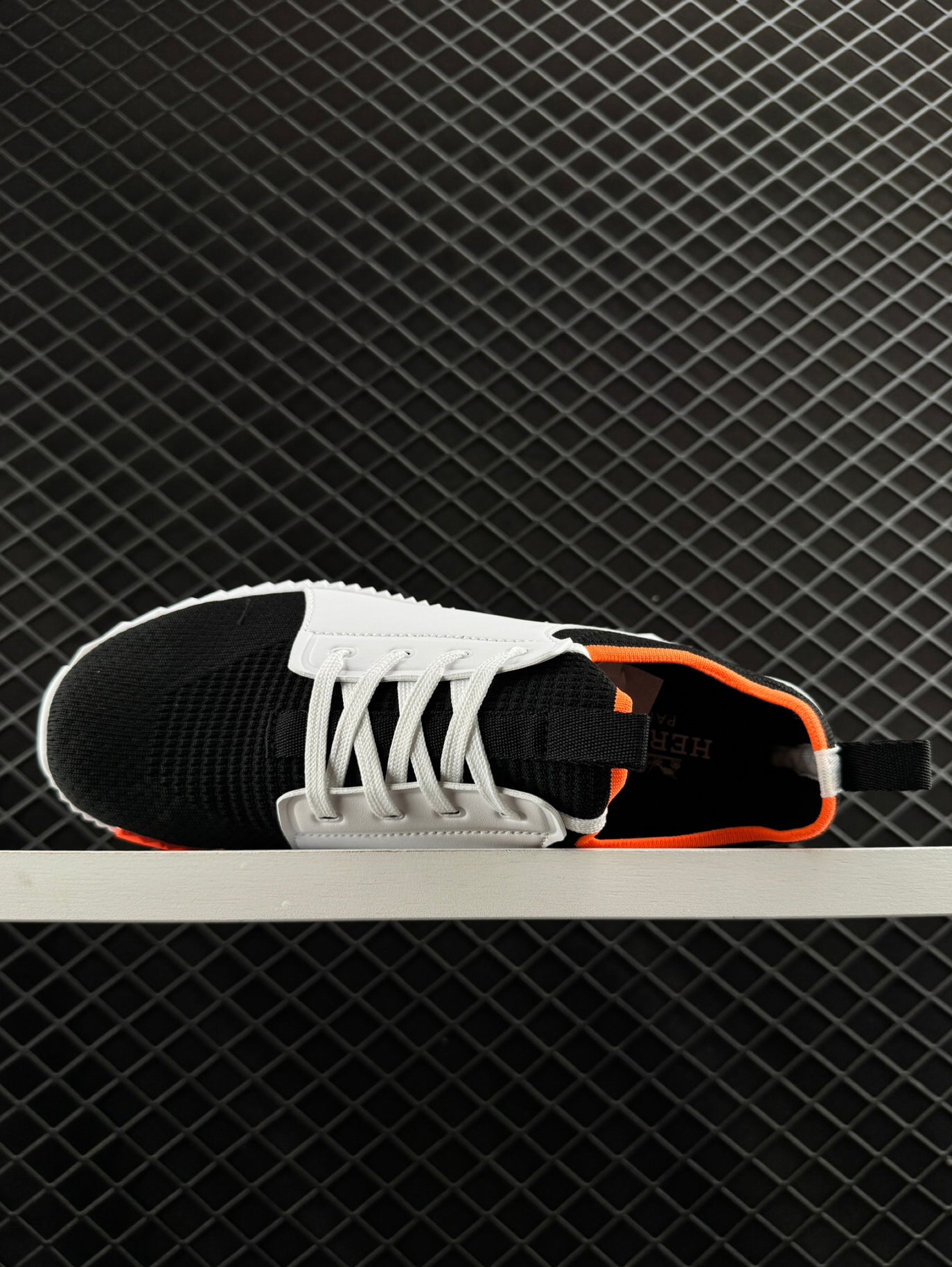 Hermes Bouncing Mesh Lace-up Round Toed Low-Top Life Casual Shoes