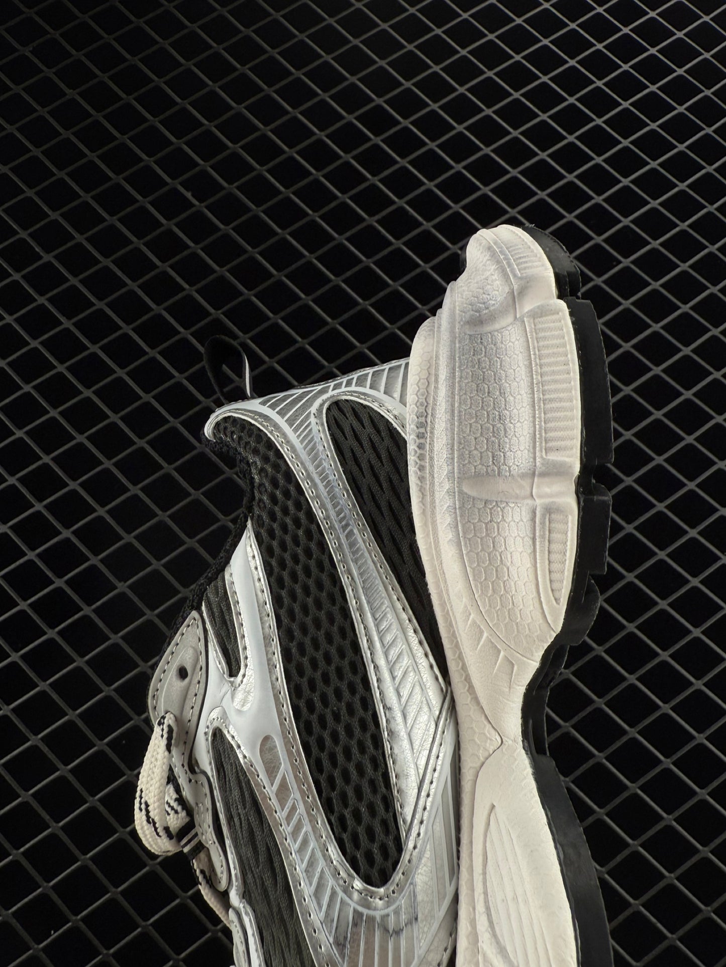 Balenciaga 3XL Sneakers 3+ Series Mesh Low-Top Retro Trendy Casual Jogging Running Shoes