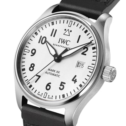 IWC Pilots Mark XX Stainless Steel IW328207 Automatic 40 mm White Watch