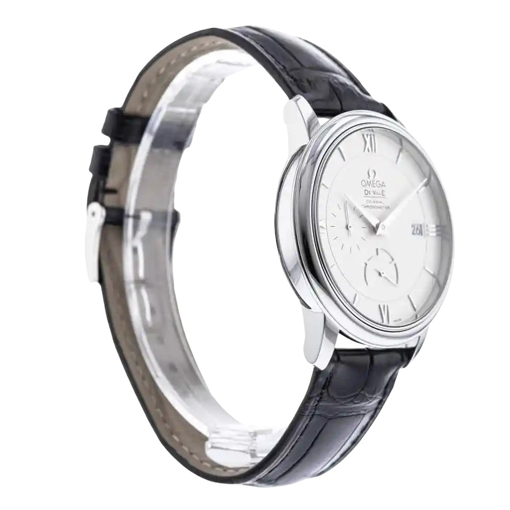 Omega De Ville Prestage Ref.424.13.40 Cal.2500 Date Box SS Automatic Mens Watch